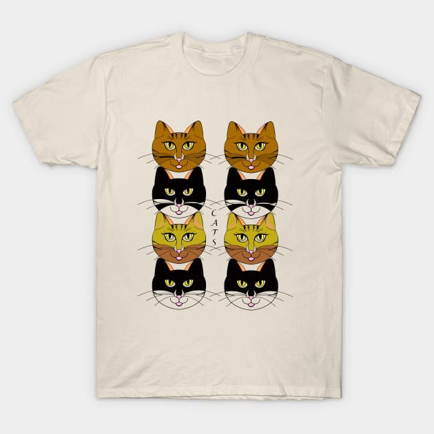 Cat Lovers T-Shirt by jen28